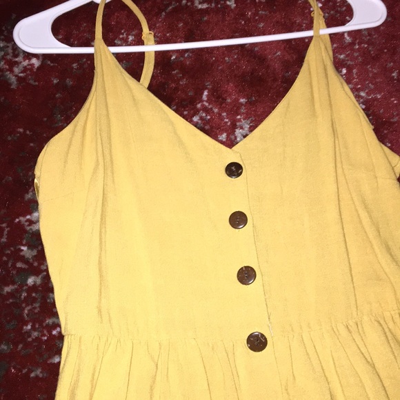 Yellow jumpsuit - Picture 2 of 2